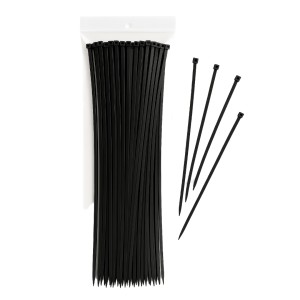 CORBAS PRECINTOS NEGROS x 100u 3.6 x 450mm